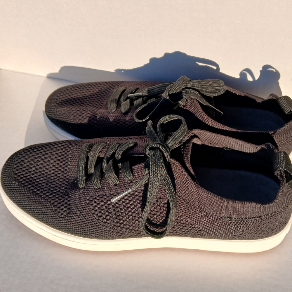 Suavs Navy Bluel Knit Footwear